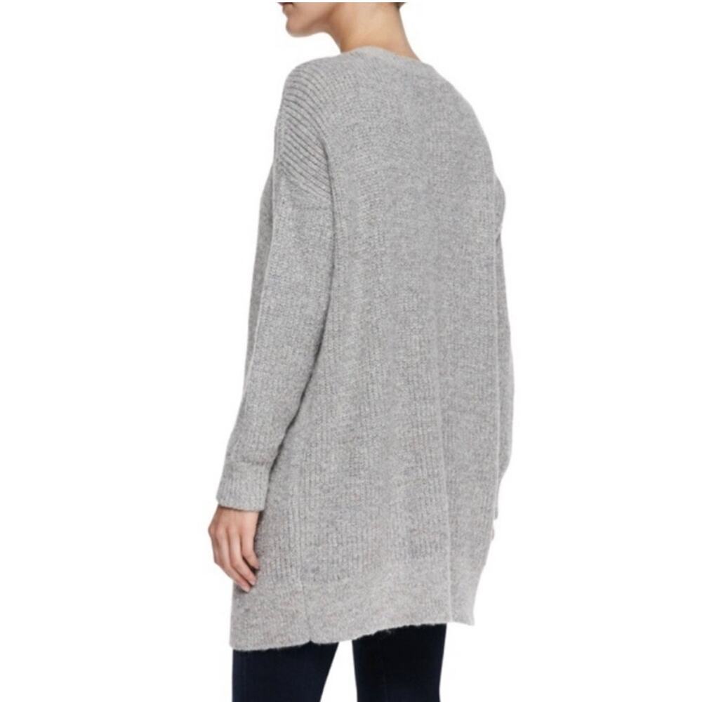 FREE PEOPLE Women’s Gray Oversized Pocket Cardigan Size Small - Picture 2 of 10
